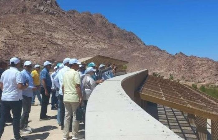 أخبار مصر : محلية النواب تتفقد مشروع موقع التجلي الأعظم .. صور