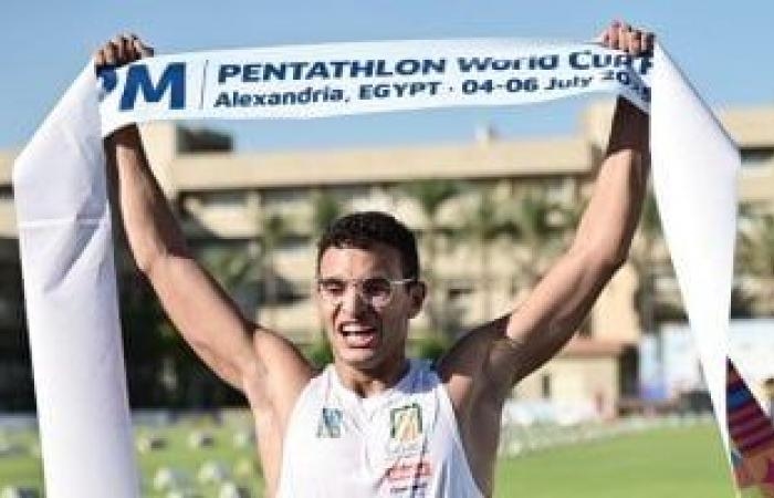 أخبار الرياضة : معتز وائل يتوج بذهبية نهائي كأس العالم للخماسي الحديث