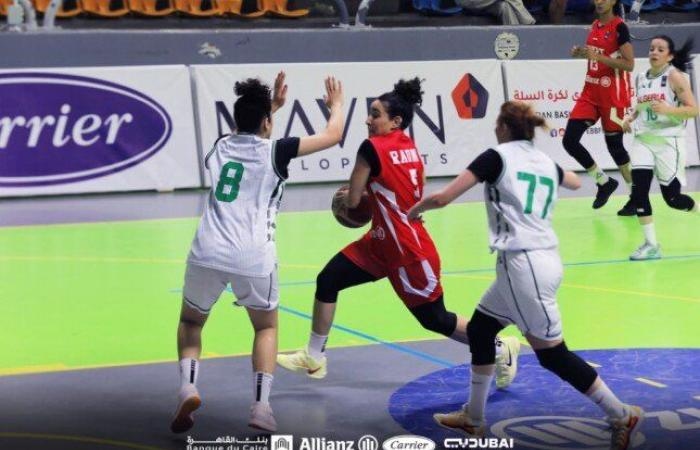 مصر تفوز على الجزائر وتتأهل لنهائي البطولة العربية لسيدات السلة
