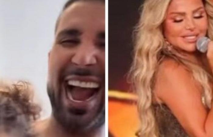 رزان مغربي تكشف تطورات حالتها الصحية.. وأحمد سعد يتفاعل مع جمهوره على أنغام «مكسرات» رفقة ابنته