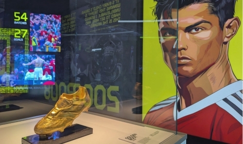 Cristiano Ronaldo's Museum Opens in Hong Kong, Drawing Huge Crowds