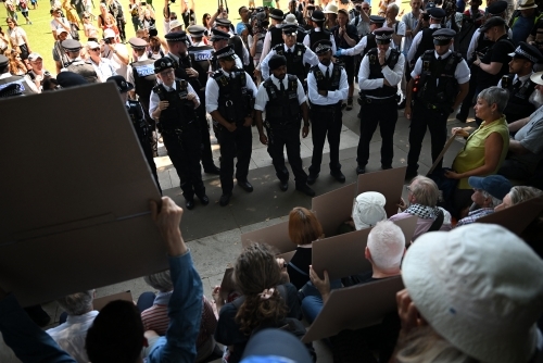 Rallies spark UK wave of arrests
