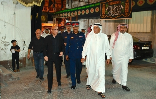 Inspection of mourning halls ahead of Ashura