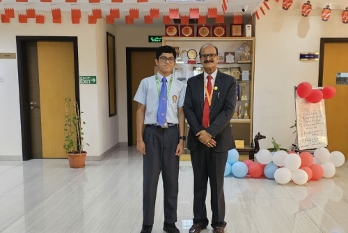 NMS student excels in Maths Olympiad, earns sponsored NASA trip