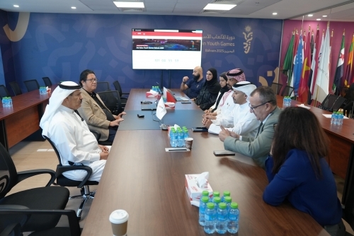 AVC chief visits executive committee of Asian Youth Games