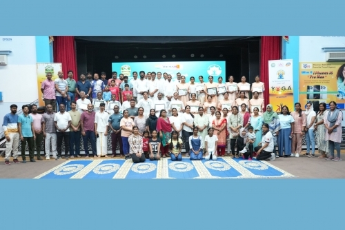 Annai Tamil Mandram marks International Yoga Day with special session
