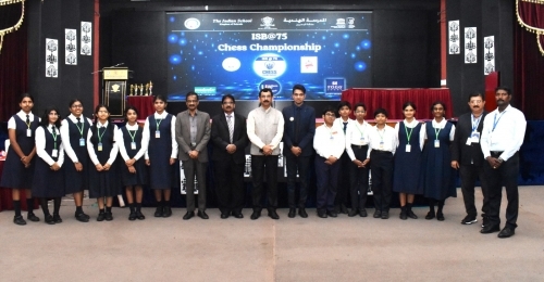 Indian School Bahrain Shines at CBSE Cluster Chess Tournament