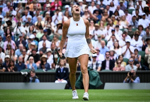 Sabalenka praying for no more upsets after battling win