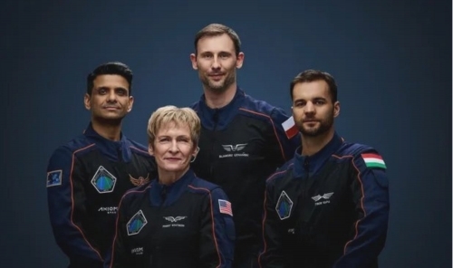 Astronauts from India, Poland, and Hungary in Over Four Decades Launch to ISS