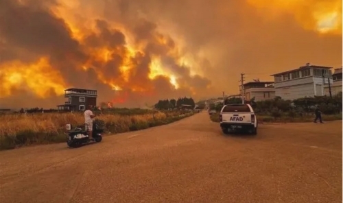 More than 50,000 evacuated as Turkey wildfires rage: disaster agency