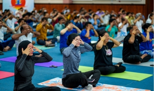 Embassy of India Celebrates 11th Edition of International Day of Yoga