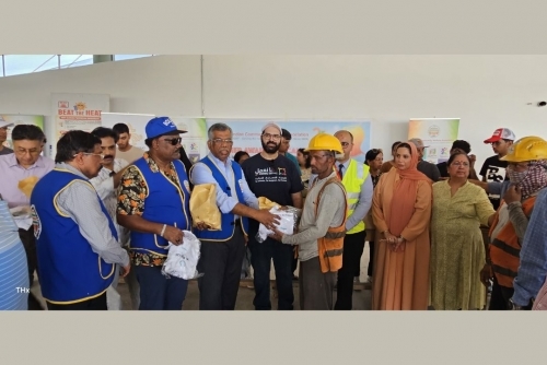 ICRF Thirst Quenchers 2025 second week held at Salmaniya worksite