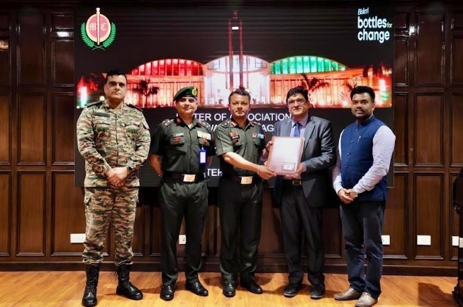 Bisleri International Signs Letter of Association with Indian Army's Manekshaw Centre under its ‘Bottles For Change' Program