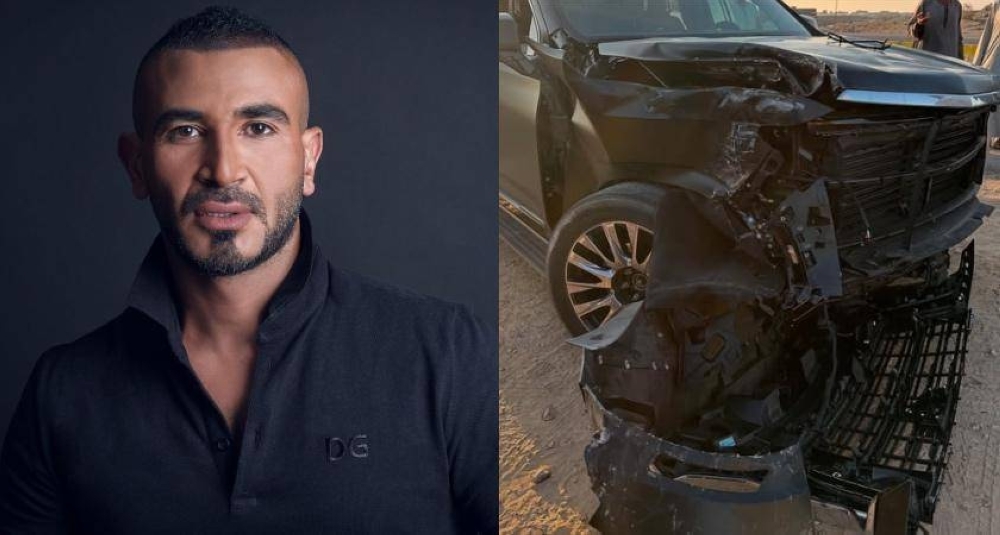 «ينجو بإعجوبة».. مديرة أعمال أحمد سعد تكشف لـ «عكاظ» تطورات الحالة الصحية بعد تعرضه لحادثة سير