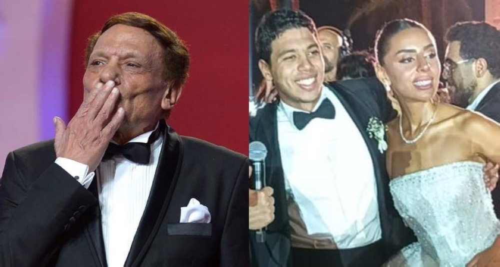 «عكاظ» تكشف سر غياب عادل إمام عن زفاف حفيده