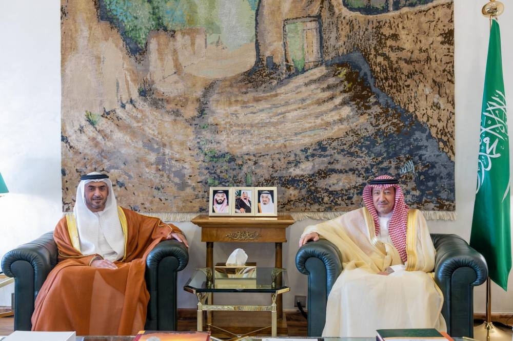 نائب وزير الخارجية يستقبل سفير الإمارات لدى المملكة