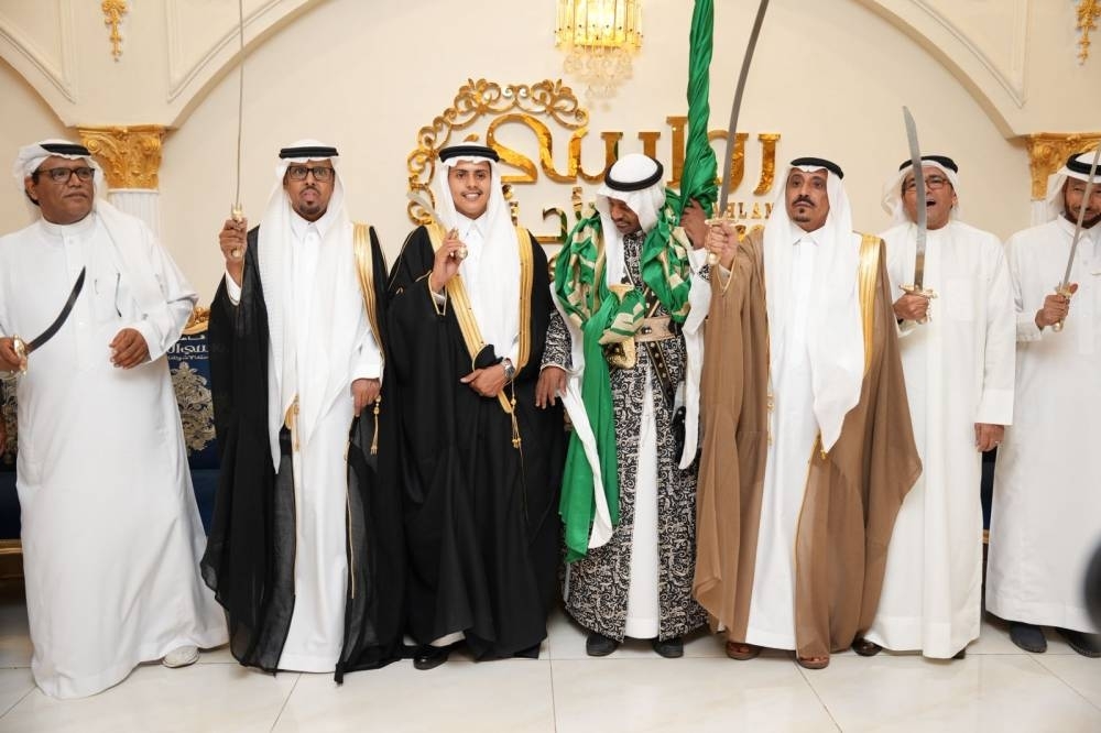 احتفال الشاعري والكناني بزواج المهند