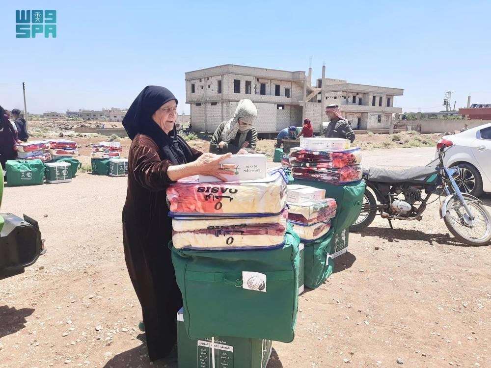 مساعدات إيوائية للمتضررين من حرائق اللاذقية