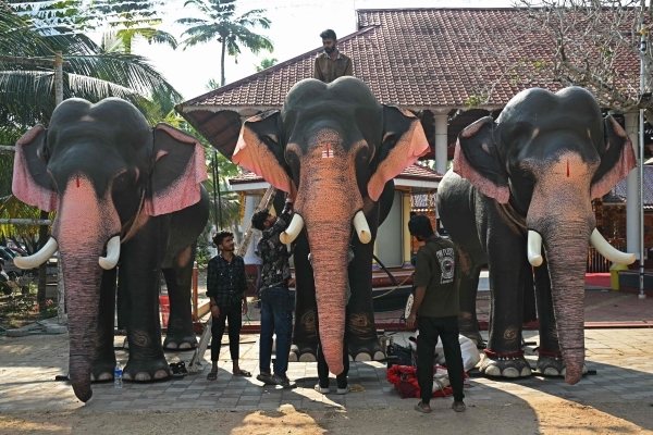 Model behaviour: India's anti-cruelty robot elephants