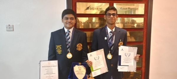 Sri Lankan School Muscat shines globally with Edexcel world prizes