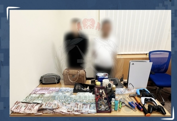 ROP arrest several in theft and narcotics cases