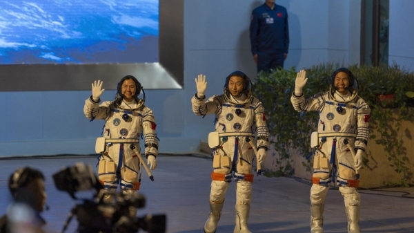 China's Shenzhou-19 astronauts return to Earth