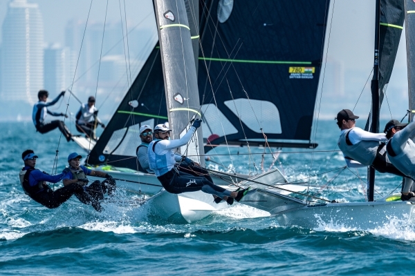 Oman Sail team heads to Greece for 49er tourney