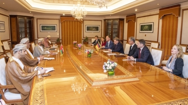 Oman, Germany discuss closer ties amid regional tensions