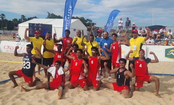 Oman Stun Croatia in Beach Handball