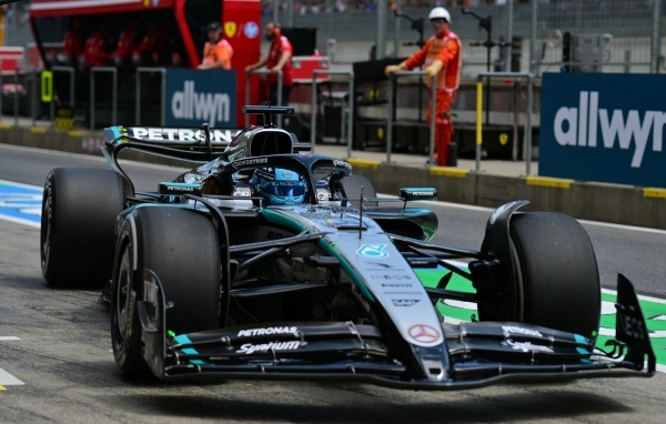 Russell fastest in first Austrian GP practice as Dunne shines