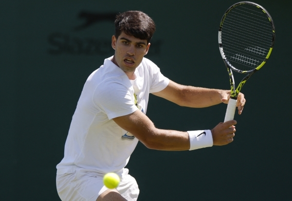 Alcaraz starts Wimbledon defence against Fognini