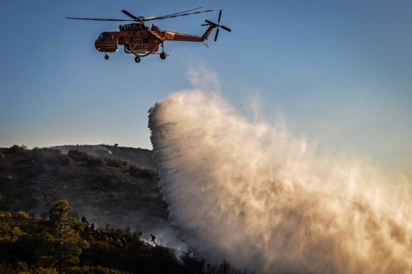 Fire near Athens under control