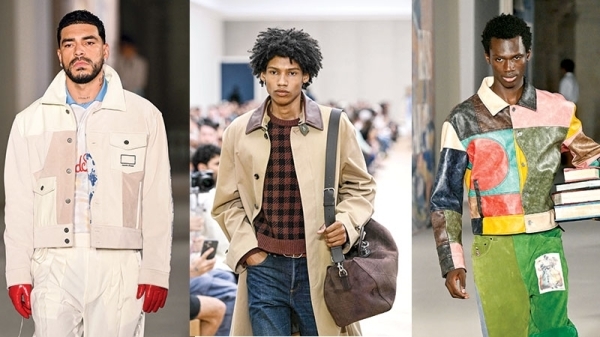 Colour and ease lift Paris Men's Fashion Week