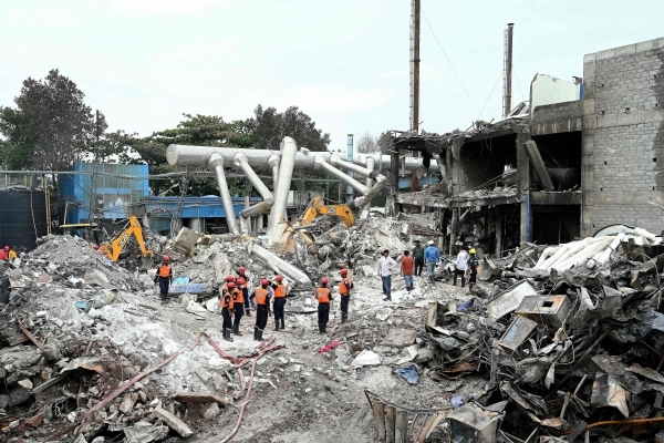 India chemical factory blast toll rises to 40