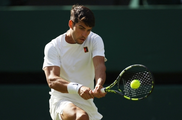 Alcaraz ends Tarvet's Wimbledon adventure