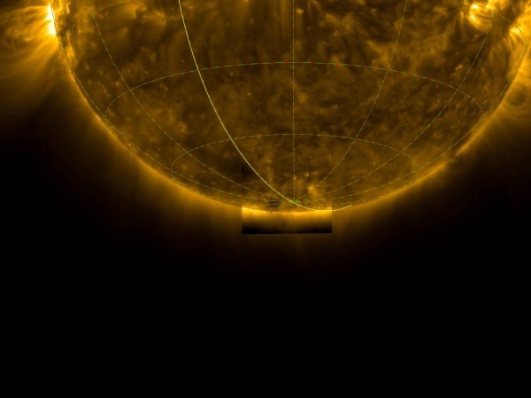 First-Ever Images of Sun's South Pole Released by European Mission