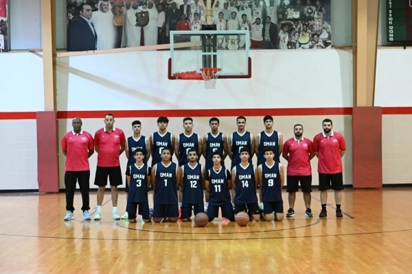 Oman basketball continue training camp in Bahrain