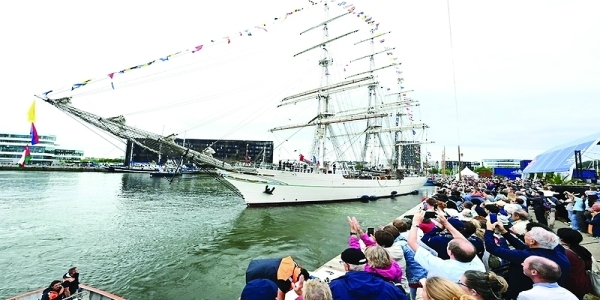 Shabab Oman II participates in Le Havre Festival