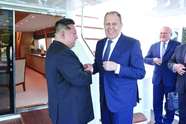 Lavrov meets Kim, praises ties as 'invincible brotherhood'