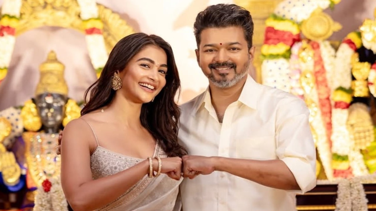 Pooja Hegde on working with Thalapathy Vijay in Jana Nayagan: 'A part of me is sad that it's his last film'