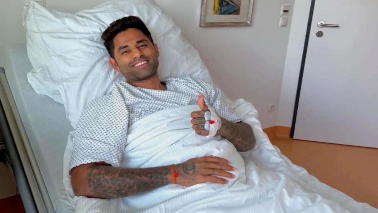 Suryakumar Yadav shares photo from hospital as he undergoes surgery in Germany: 'Can't wait to be back'