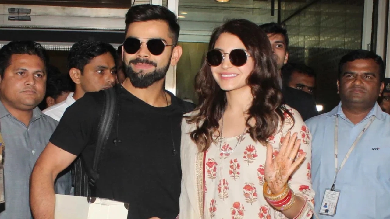 Virat Kohli's hand gestures to answer why Anushka Sharma couldn't attend Yuvraj Singh's dinner party are too cute to miss