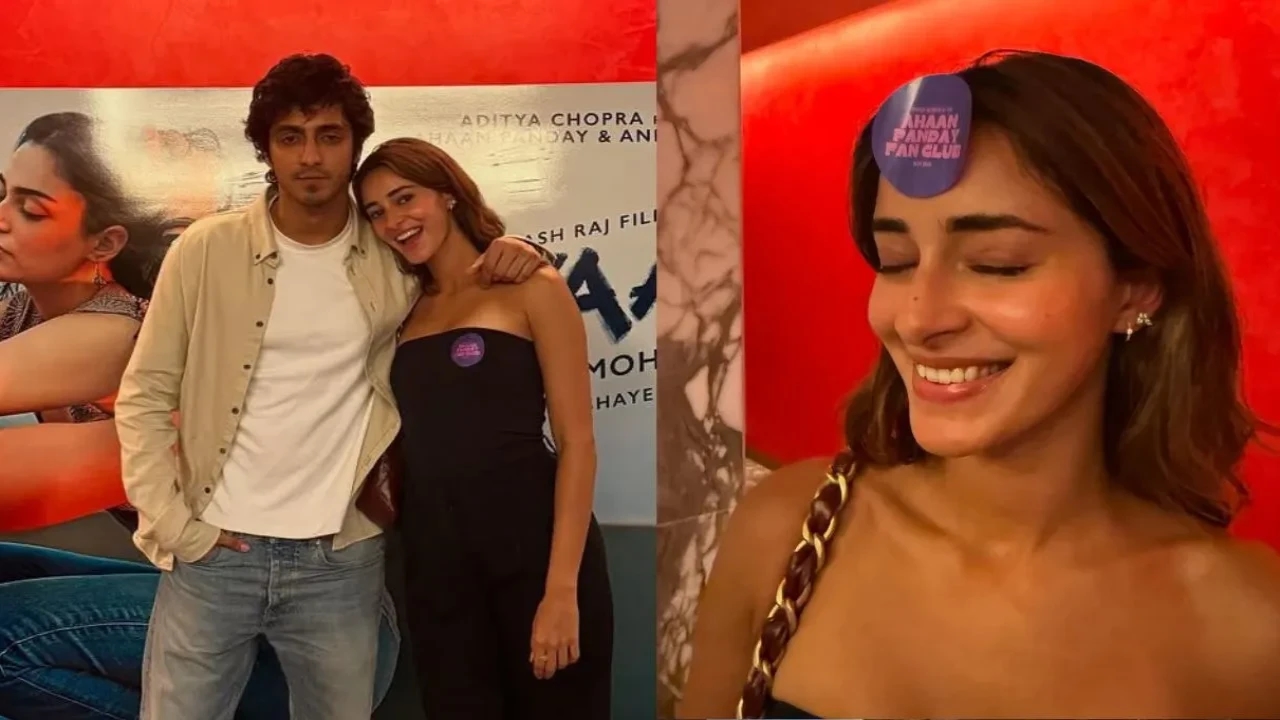 Ananya Panday turns into 'Saiyaara' for brother Ahaan Panday's sensational debut: 'Star is born…'