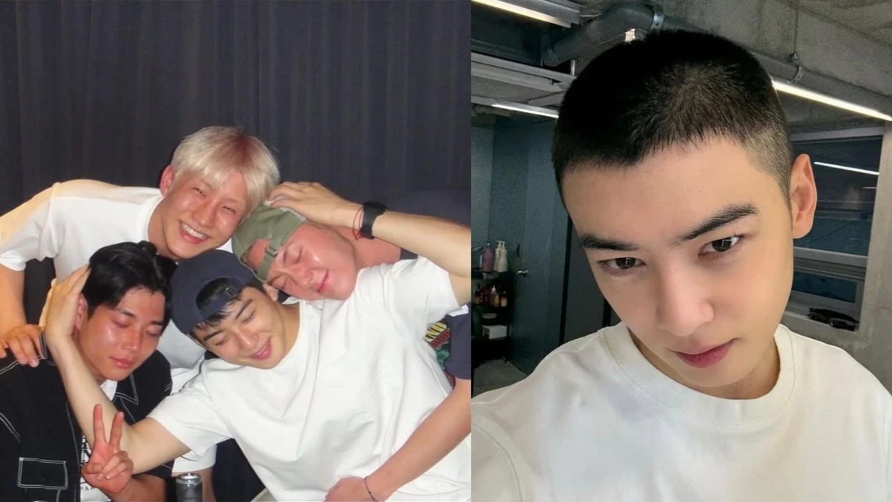 Buzz cut FAILS to take away Cha Eun Woo's charm, star hangs out with ASTRO members before military enlistment
