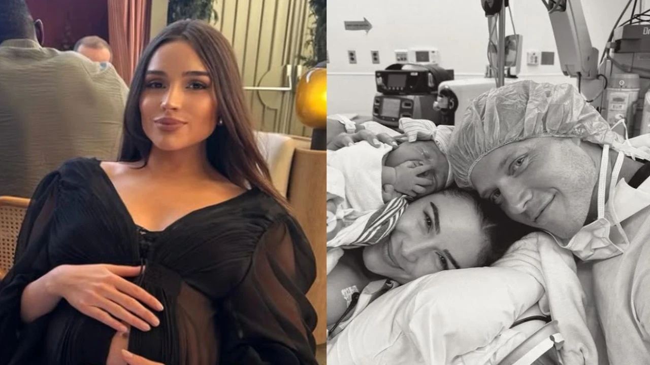 Olivia Culpo-Christian McCaffrey Welcome First Baby Colette Annalise, See Their Sweet Hospital Photos