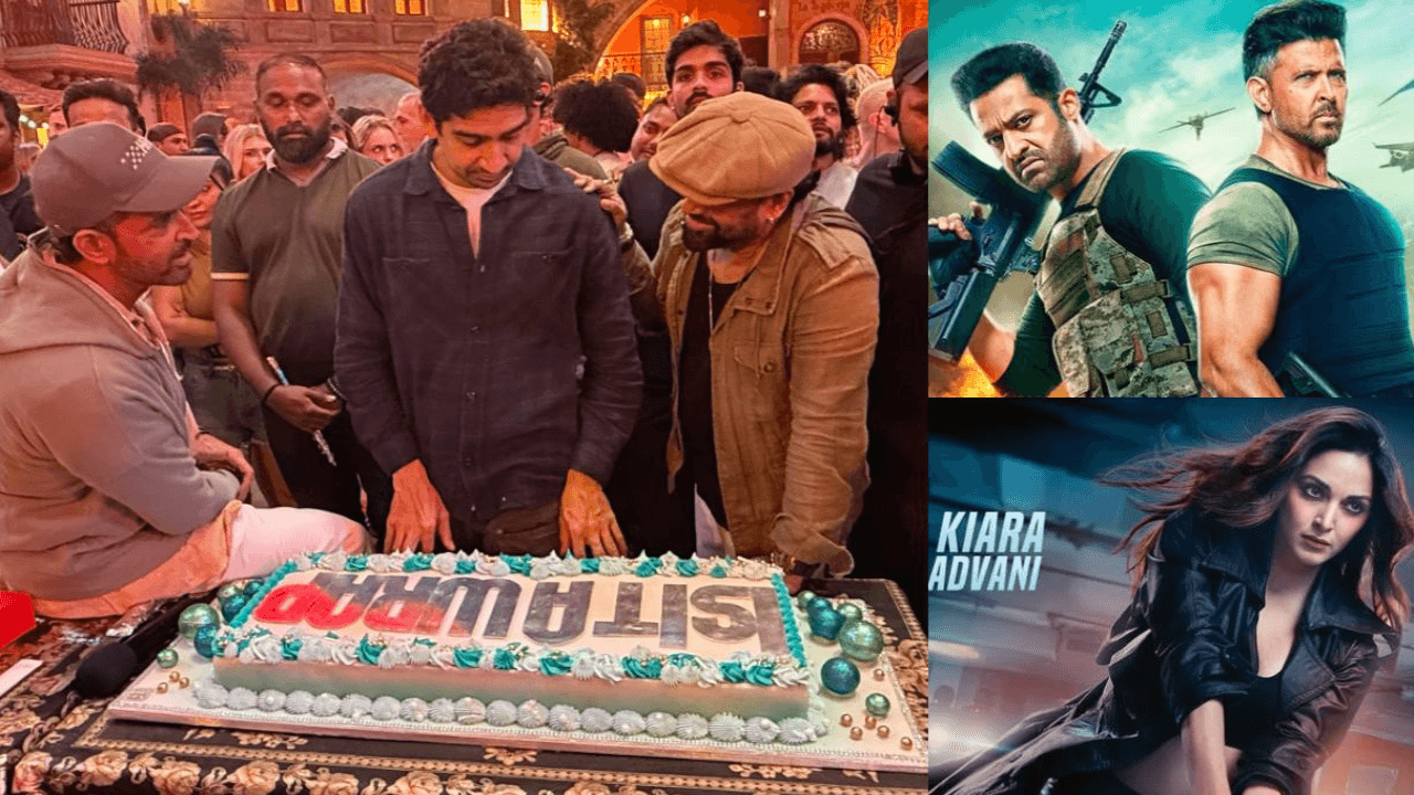 Hrithik Roshan avoids clicking photo with Jr NTR as they wrap War 2 shoot, calls Kiara Advani spectacular