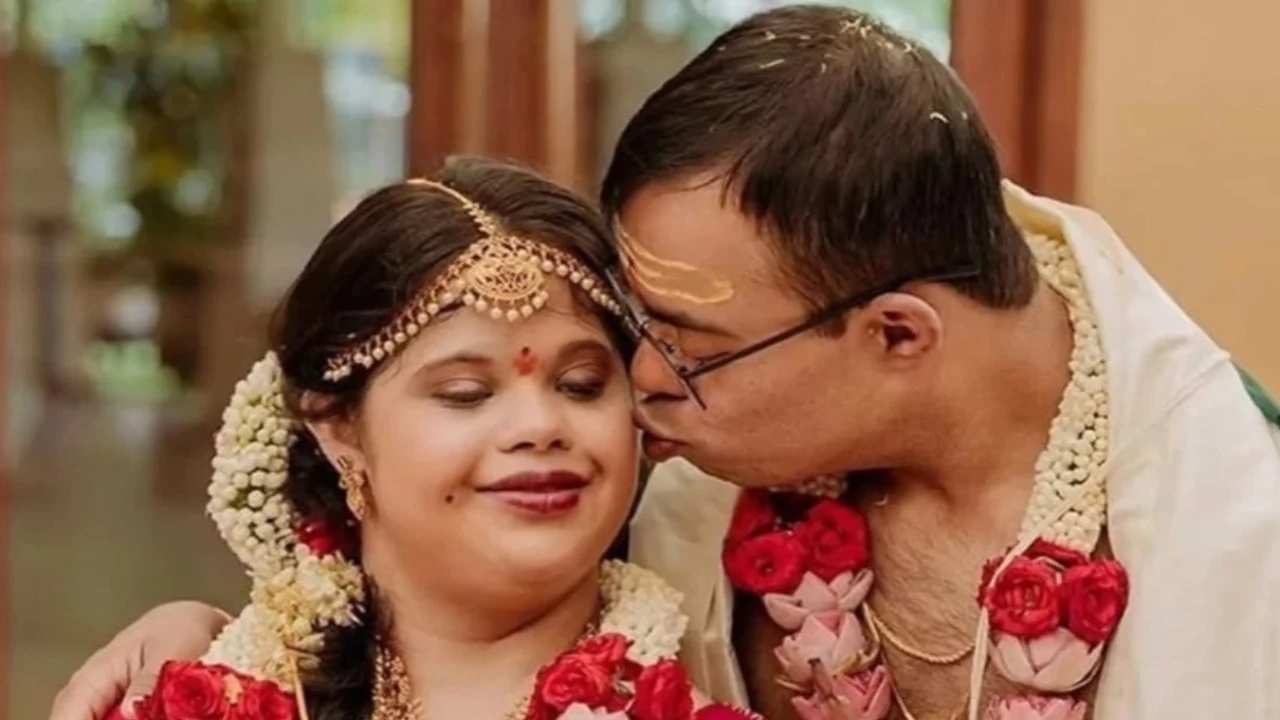Down syndrome couple Vignesh Krishnaswamy-Ananya Sawant's 3-day wedding was mix of emotions and a religious affair