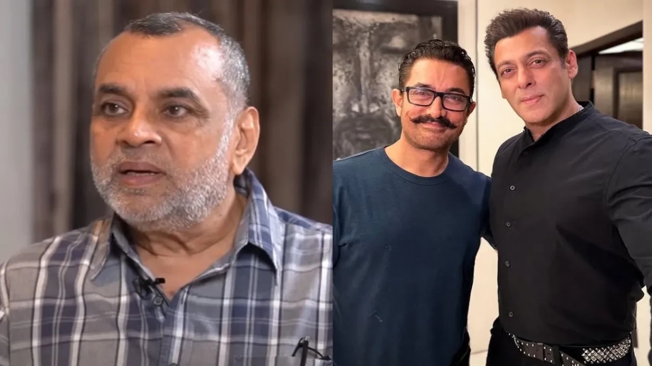 Paresh Rawal compares Salman Khan and Aamir Khan: 'Salman hawa ka jhoka hai...'