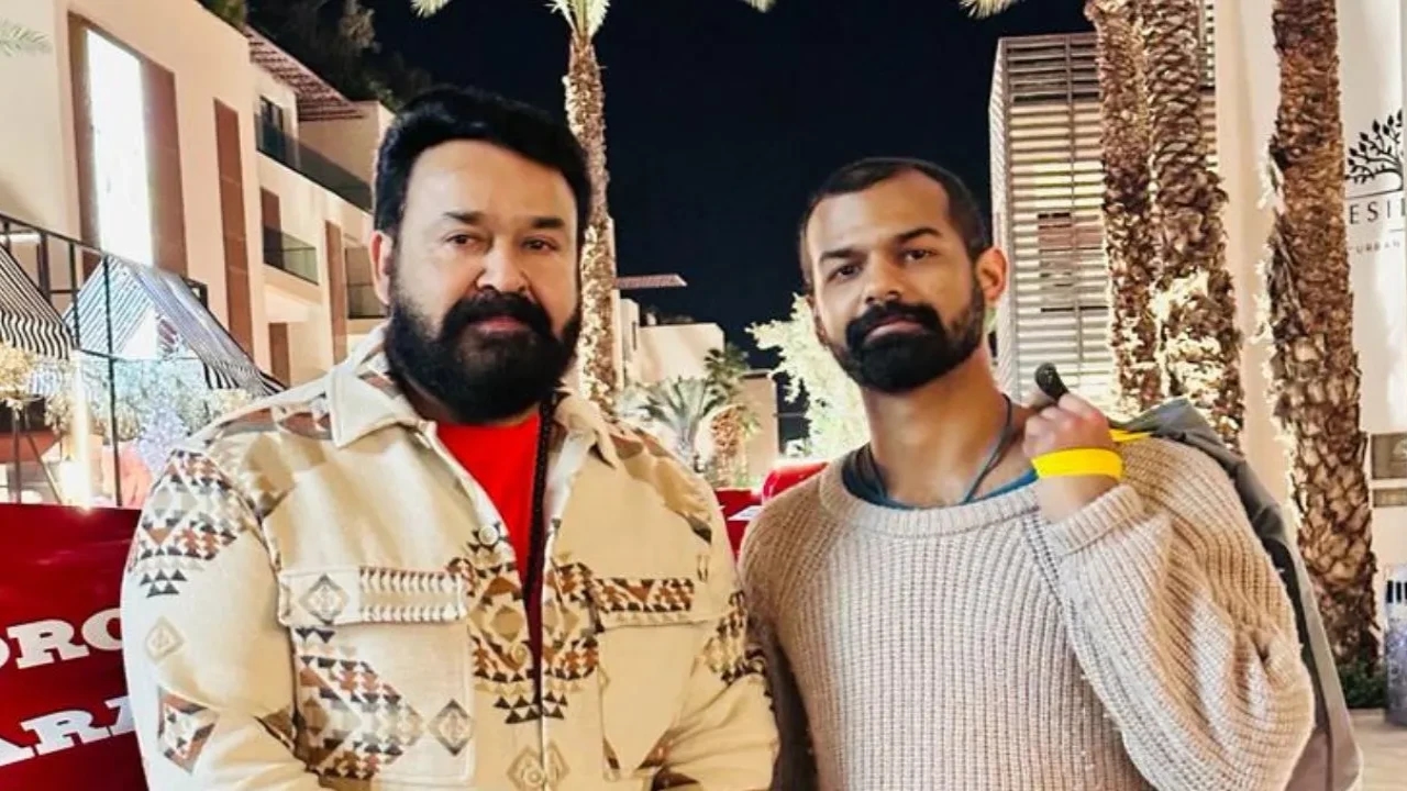 Mohanlal pens a note as he shares an unseen PIC with son Pranav on his birthday