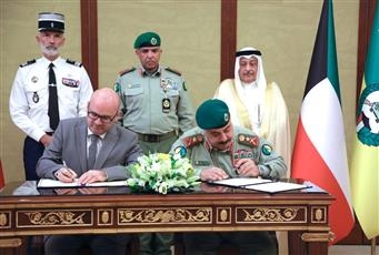 الحرس الوطني يوقع مذكرة تفاهم مع الدرك الوطني الفرنسي